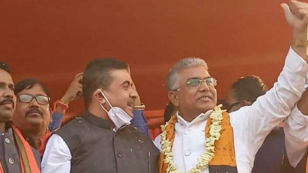 শুভেন্দু গুরুত্ব বাড়িয়েছেন, দিলীপের আসন টলমল