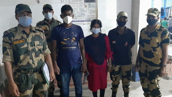 বিয়ের পরই গ্রেফতার দম্পতি
