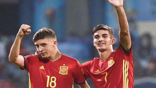 স্পেনের গ্রুপ পর্বের খেলা: