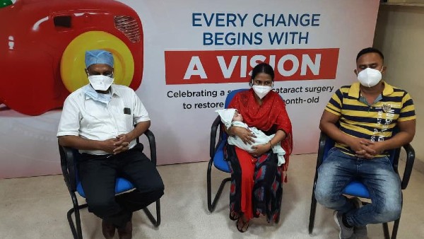 বিরল অস্ত্রোপচারের মাধ্যমে দৃষ্টি পেল দু’মাসের শিশু, অসাধ্য সাধন অ্যাপোলো হাসপাতালের বিরল অস্ত্রোপচারের মাধ্যমে দৃষ্টি পেল দু’মাসের শিশু, অসাধ্য সাধন অ্যাপোলো হাসপাতালের