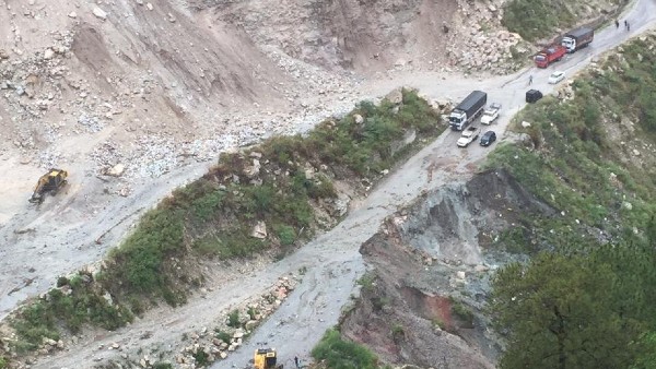 উত্তরাখণ্ডে ধস