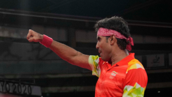 Tokyo Olympics : রুদ্ধশ্বাস লড়াই শেষে টিটি সিঙ্গলসের তৃতীয় রাউন্ডে ছন্দে থাকা শরথ কমল Tokyo Olympics : রুদ্ধশ্বাস লড়াই শেষে টিটি সিঙ্গলসের তৃতীয় রাউন্ডে ছন্দে থাকা শরথ কমল