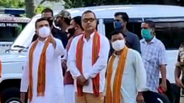 শুভেন্দুর হাত ধরে বিজেপিতে যোগ 