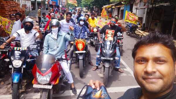 বাংলাপক্ষের বাইক মিছিল বাংলাপক্ষের বাইক মিছিল