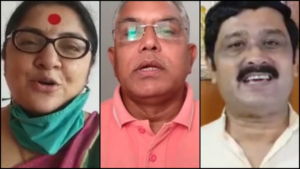 বাংলা ভাগ নিয়ে দিলীপের মন্তব্যের বিরোধিতা রাহুল-লকেটের