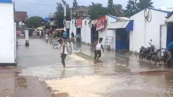সকাল থেকে বৃষ্টি সাগরদ্বীপেও