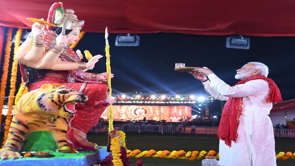 নবরাত্রীর শুভেচ্ছা মোদীর