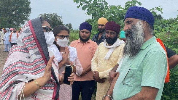 লখিমপুরে তৃণমূলের প্রতিনিধি দল