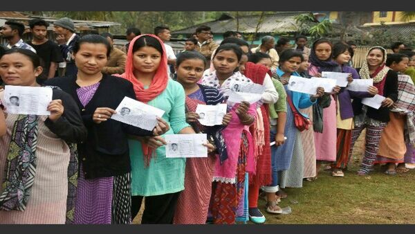  মেঘালয় বিধানসভায় রাজনৈতিক শক্তি