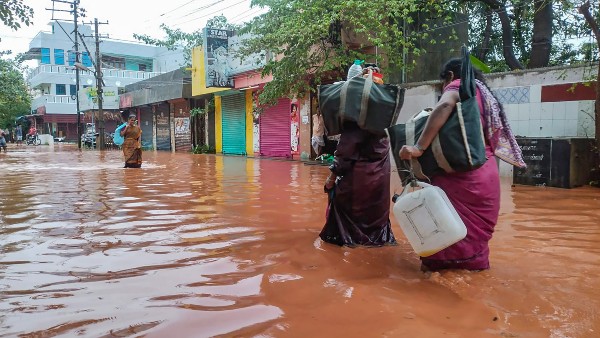 ভারী বৃষ্টিপাত পুদুচেরিতে