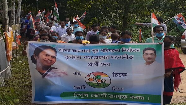 তৃণমূলের প্রার্থী মাত্র ১২৫ টি আসনে তৃণমূলের প্রার্থী মাত্র ১২৫ টি আসনে