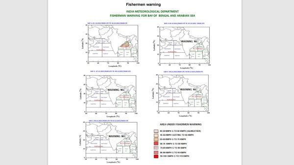 গাঙ্গেয় পশ্চিমবঙ্গে বৃষ্টিপাতের পূর্বাভাস