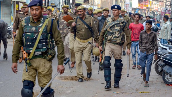 মথুরায় ত্রিস্তরীয় নিরাপত্তা