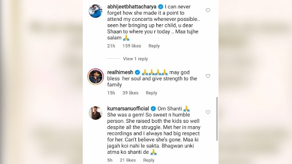  বলিউড তারকাদের শ্রদ্ধাজ্ঞাপন