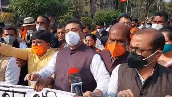 বিধাননগর কমিশনারেট অভিযান বিজেপির