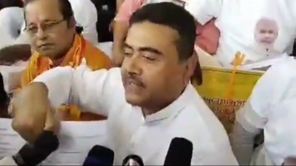 শুভেন্দুর বিরুদ্ধে বিরোধিতা শুভেন্দুর বিরুদ্ধে বিরোধিতা