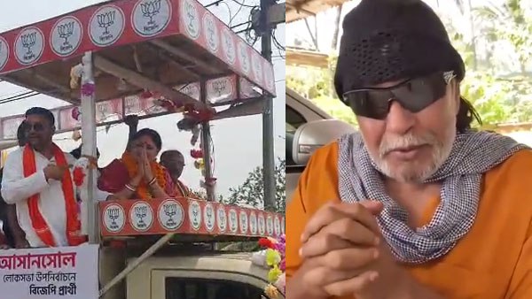 মিঠুন চক্রবর্তী 'বোন' অগ্নিমিত্রার প্রচারে