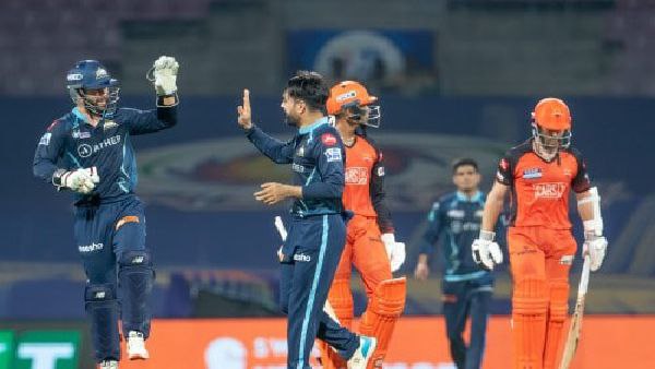 গুজরাত টাইটান্সের বিজয়রথ থামাল সানরাইজার্স হায়দরাবাদ গুজরাত টাইটান্সের বিজয়রথ থামাল সানরাইজার্স হায়দরাবাদ