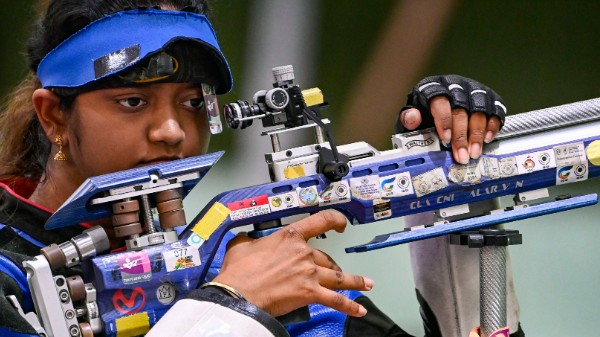 ISSF World Cup: মহিলাদের দশ মিটার এয়ার রাইফেলের দলগত ইভেন্টে ভারতকে সোনা এনে দিলেন এলাভেনিল-রমিতা-শ্রেয়া
