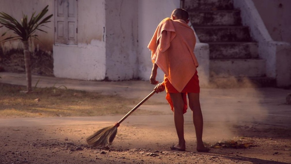 ঝাড়ু দেবেন না