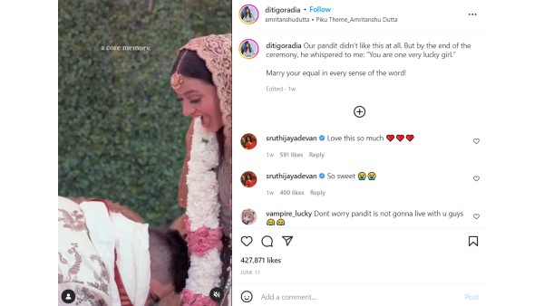 বিয়ের মণ্ডপে বরের এমন কাণ্ডে লাজে রাঙা নববধূ, ভাইরাল ভিডিও নেট দুনিয়ায়