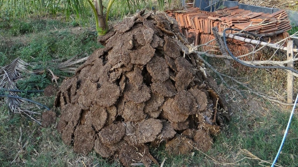 ১৯২ মেট্রিক টন গোবর