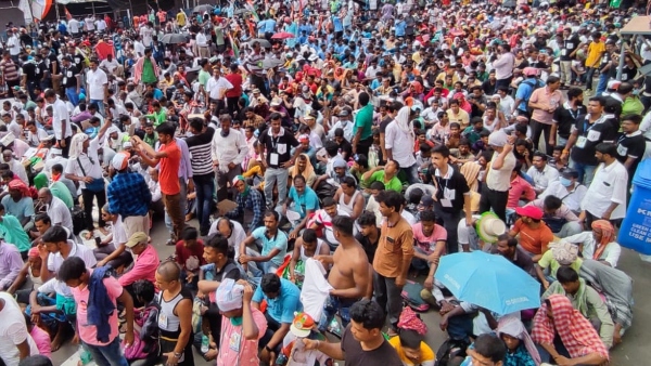 মমতাবালা ঠাকুরের নেতৃত্বে ১০ থেকে ১৫ হাজার মতুয়া সভাস্থলে মমতাবালা ঠাকুরের নেতৃত্বে ১০ থেকে ১৫ হাজার মতুয়া সভাস্থলে