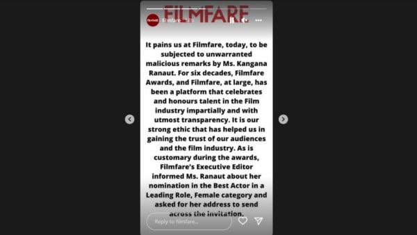 কঙ্গনার মনোনয়ন প্রত্যাহার কঙ্গনার মনোনয়ন প্রত্যাহার