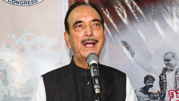 গুলাম নবী আজাদের অভিযোগ 