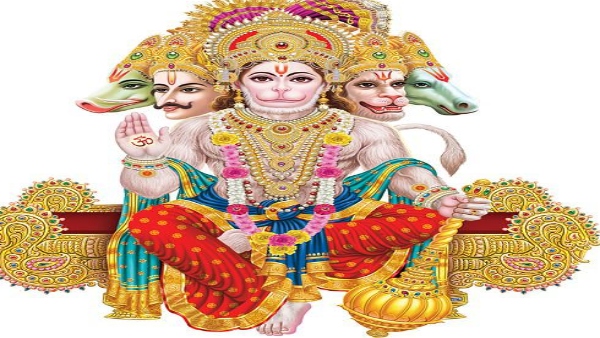 পঞ্চমুখী হনুমানজির আরাধনা