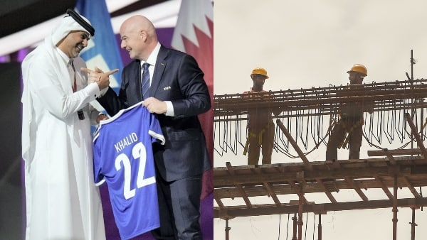 সাড়ে ছয় হাজারের বেশি শ্রমিক প্রয়াত কাতারে বিশ্বকাপের কাজ করতে গিয়ে: সাড়ে ছয় হাজারের বেশি শ্রমিক প্রয়াত কাতারে বিশ্বকাপের কাজ করতে গিয়ে: