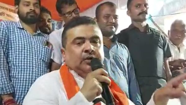 বামেরাও শামিল হন বিজেপির নবান্ন অভিযানে, ডাক শুভেন্দুর