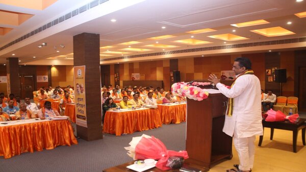 বিজেপির তিন দিনের প্রশিক্ষণ শিবিরে এসেছিলেন সুনীল