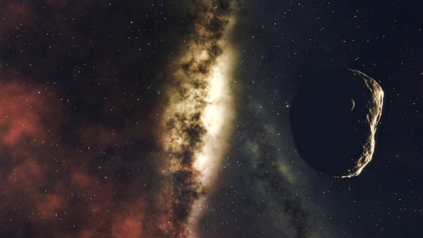 জ্যোতির্বিজ্ঞানীরা গ্রহাণুর গতিপথ চার্ট করছেন 