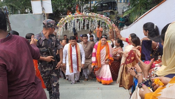 জাঁক জমক ভাবে এই পুজোর উদ্বোধন হয়