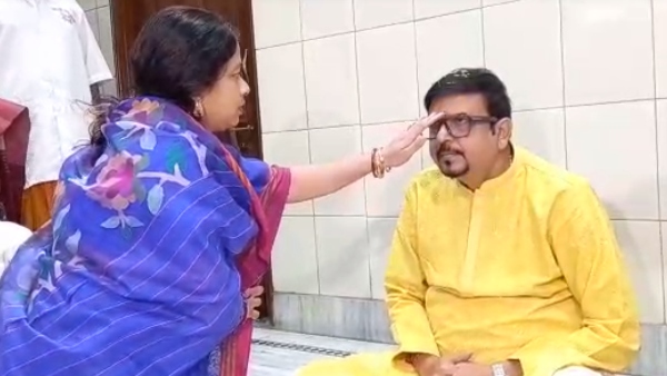 ভাইফোঁটার অনুষ্ঠানে দমকল মন্ত্রী 