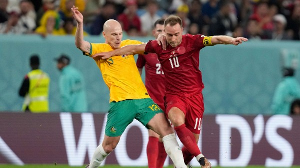 অবিশ্বাস্য হার ডেনমার্কের, এরিকসনের দেশকে হারিয়ে শেষ ষোলোয় অস্ট্রেলিয়া অবিশ্বাস্য হার ডেনমার্কের, এরিকসনের দেশকে হারিয়ে শেষ ষোলোয় অস্ট্রেলিয়া