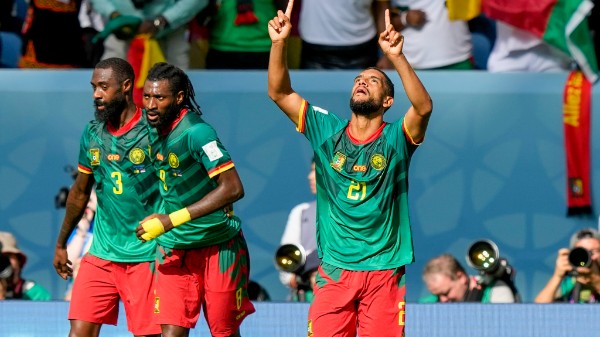 দুই গোলে পিছিয়ে থেকে ক্যামেরুনের বিরুদ্ধে রুদ্ধশ্বাস ড্র ক্যামেরুনের দুই গোলে পিছিয়ে থেকে ক্যামেরুনের বিরুদ্ধে রুদ্ধশ্বাস ড্র ক্যামেরুনের