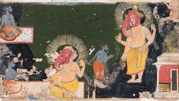 বেদব্যাস মহাভারতের রচয়িতা ছিলেন স্বয়ং ভগবান গণেশ বেদব্যাস মহাভারতের রচয়িতা ছিলেন স্বয়ং ভগবান গণেশ