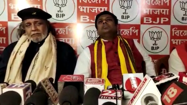 মিঠুনকে সামনে রেখে প্রচার মিঠুনকে সামনে রেখে প্রচার