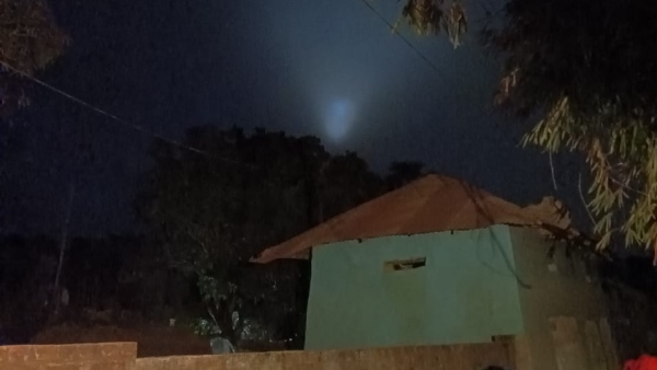 সন্ধ্যা ৬ টা নাগাদ প্রথম দেখা যায় 