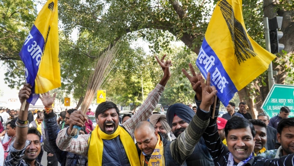  ১২.৯৩% ভোট পেয়ে পাঁচটি আসন আপের