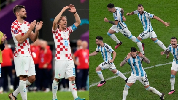 বিশ্বকাপে আর্জেন্টিনা এবং ক্রোয়েশিয়া: বিশ্বকাপে আর্জেন্টিনা এবং ক্রোয়েশিয়া: