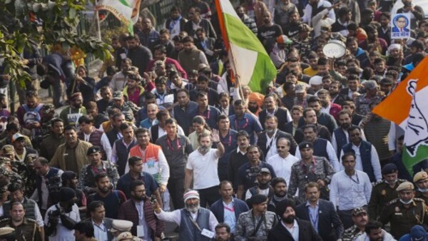 ভারত জোড়ো যাত্রায় বিএসপি সাংসদ