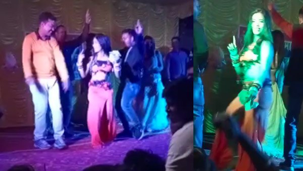 ভিডিওতে হলুদ সোয়েটার, সাদা প্যান্ট পড়ে একটি ব্যক্তিকে দেখা যাচ্ছে