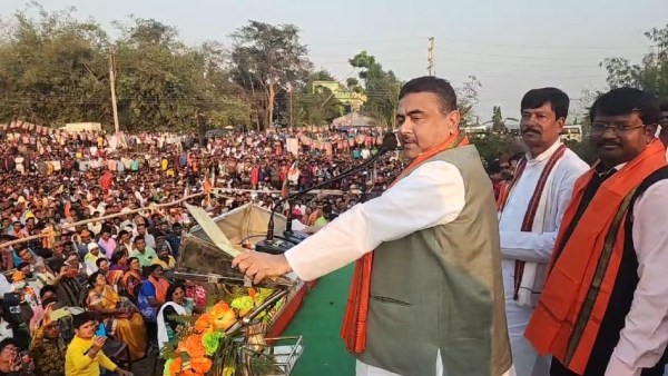 হিরণ দেখা করেন শুভেন্দুর সঙ্গে