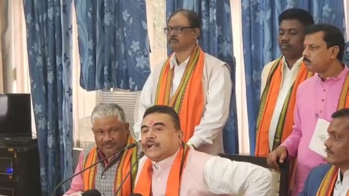 বিস্ফোরক অভিযোগ শুভেন্দুর বিস্ফোরক অভিযোগ শুভেন্দুর