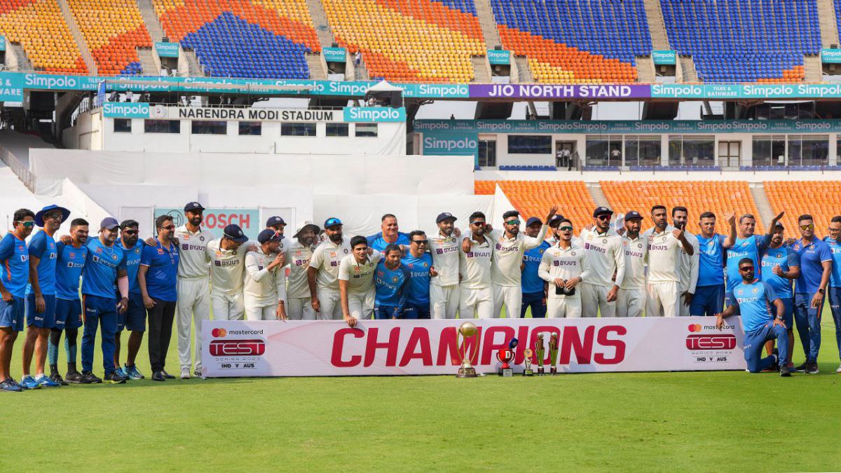 ভারতের টানা ১৬টি টেস্ট সিরিজ জয়