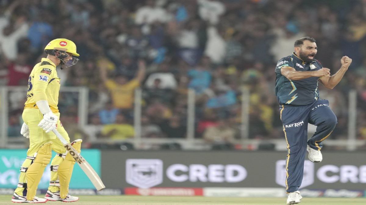 শামির ১০০তম আইপিএল উইকেট শামির ১০০তম আইপিএল উইকেট