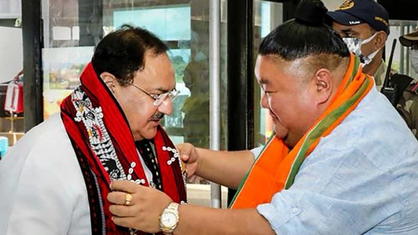 নাগাল্যান্ডে জয়ের পথে বিজেপি জোট নাগাল্যান্ডে জয়ের পথে বিজেপি জোট